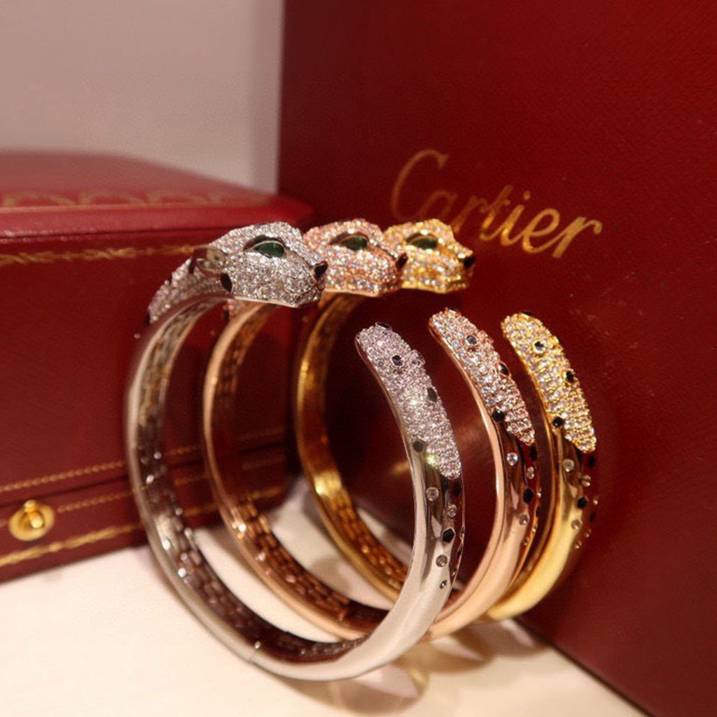 [Limara] PANTHERE BIG BRACELET DIAMONDS