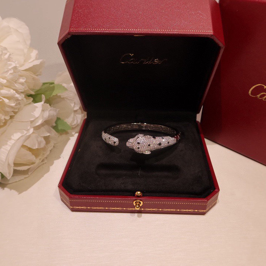 [Limara] PANTHERE BIG BRACELET DIAMONDS