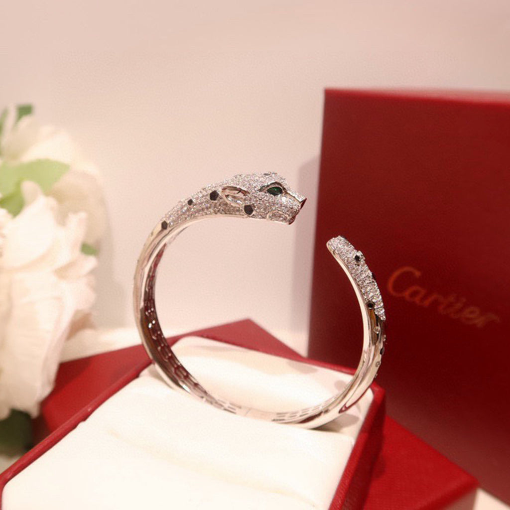 [Limara] PANTHERE BIG BRACELET DIAMONDS