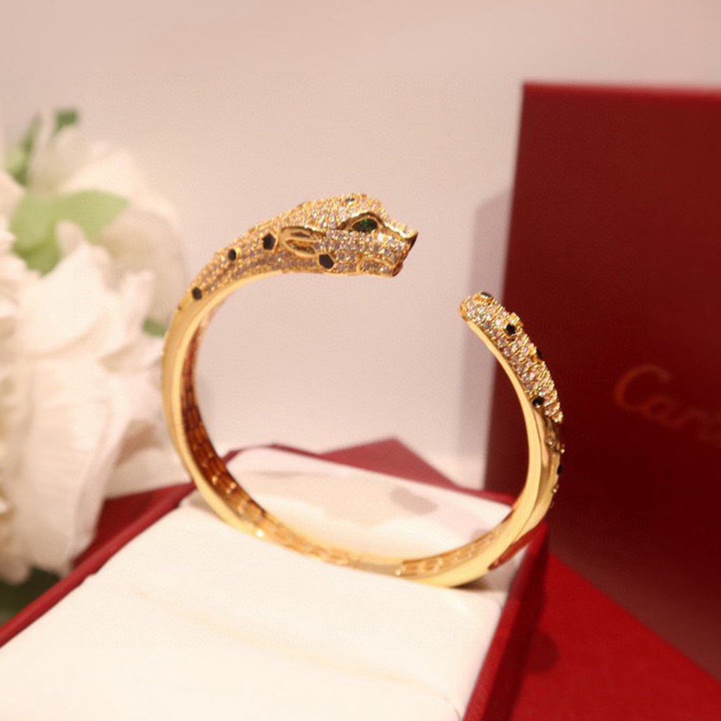 [Limara] PANTHERE BIG BRACELET DIAMONDS