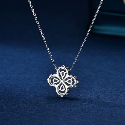 [Limara]LOOP NECKLACE FULL MOTIF DIAMOND 16MM MULTIPLE COLORS