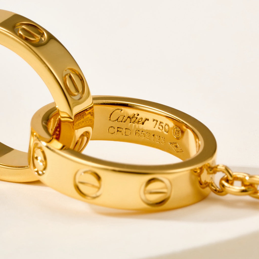[Limara] LOVE BRACELET DOUBLE RING