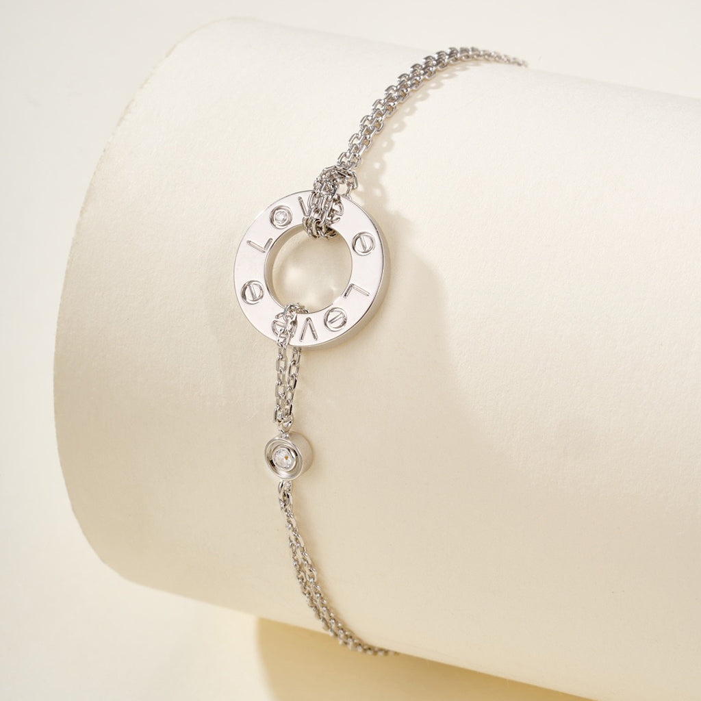 [Limara] LOVE BRACELET 2 DIAMOND