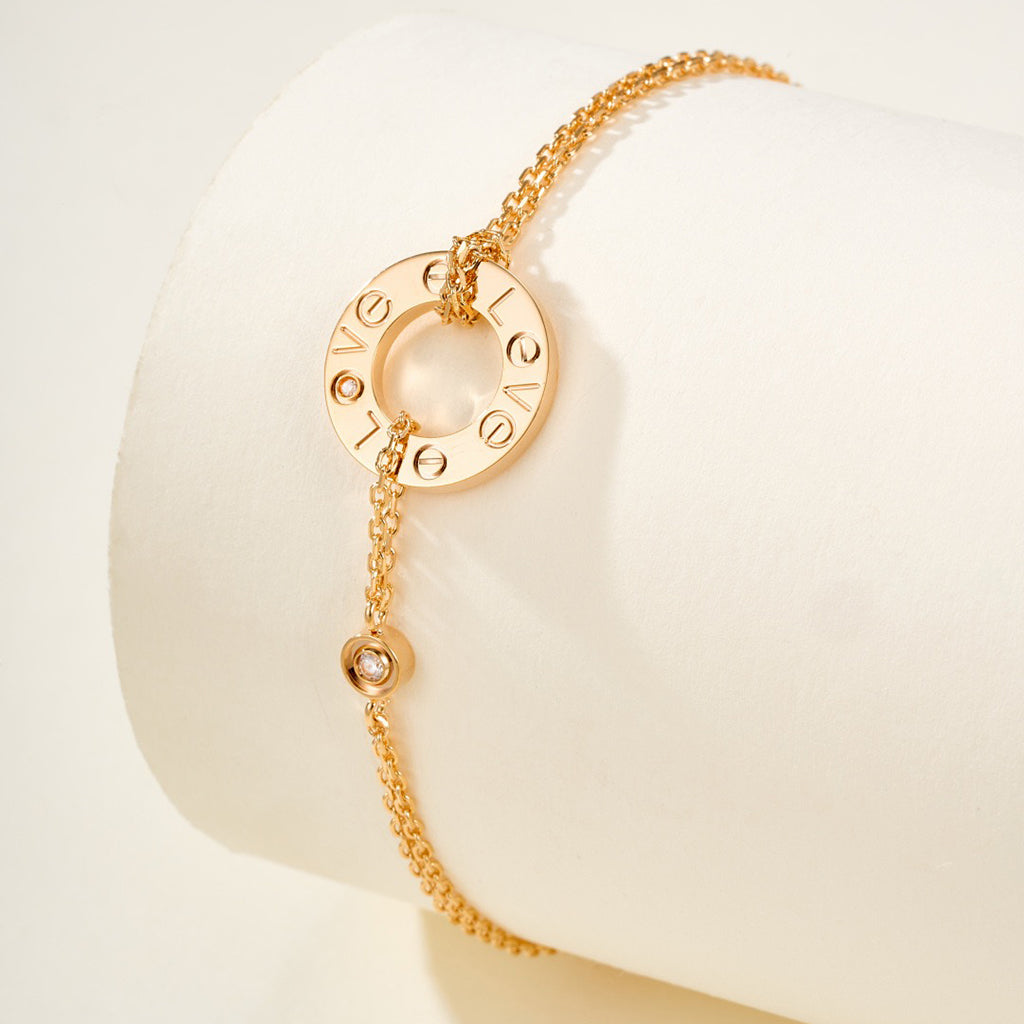 [Limara] LOVE BRACELET 2 DIAMOND