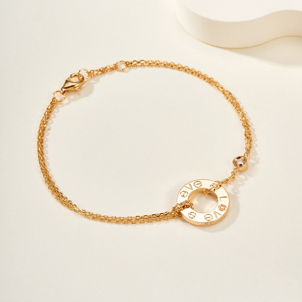 [Limara] LOVE BRACELET 2 DIAMOND