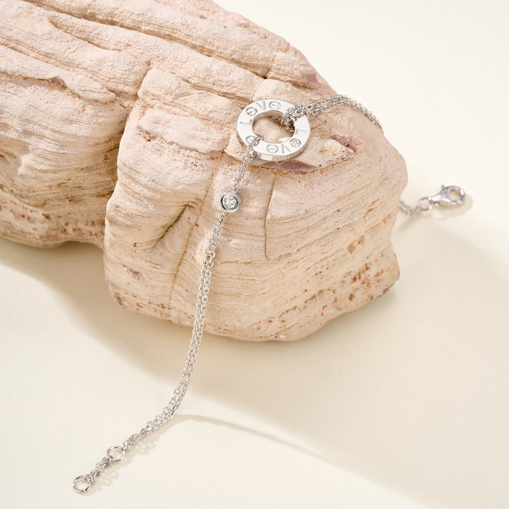 [Limara] LOVE BRACELET 2 DIAMOND