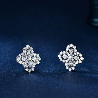 [Limara]LOOP EARRINGS FULL MOTIF DIAMOND 16MM