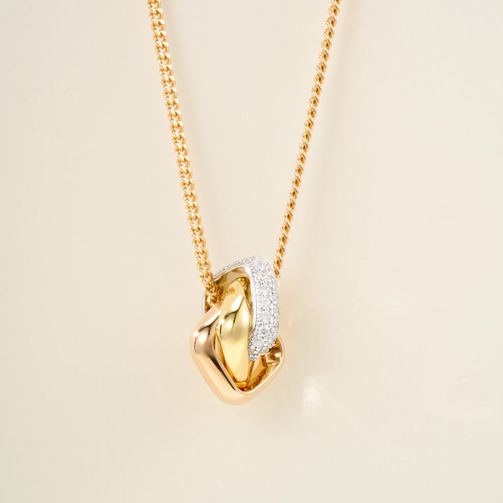 [Limara] TRINITY CUSHION NECKLACE COLLECTION