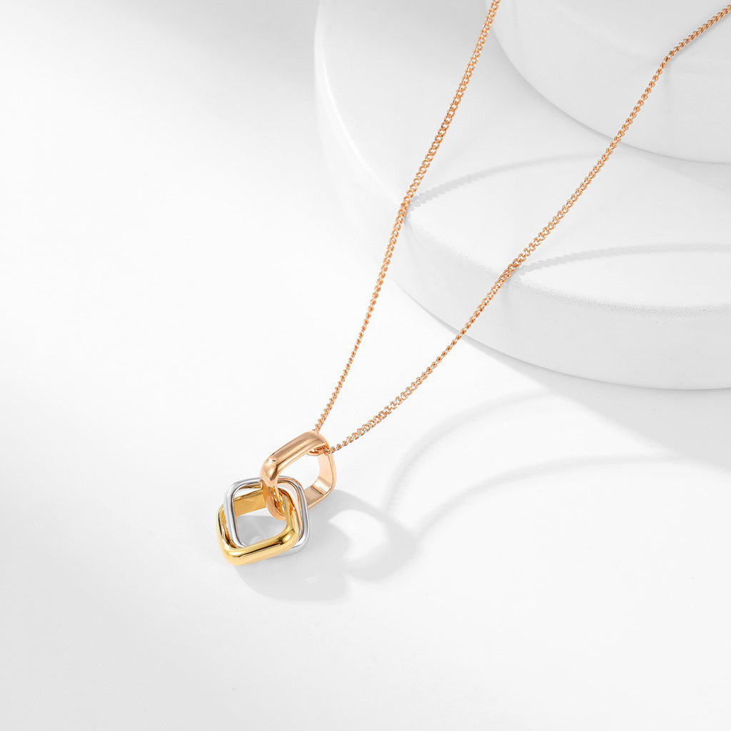 [Limara] TRINITY CUSHION NECKLACE COLLECTION