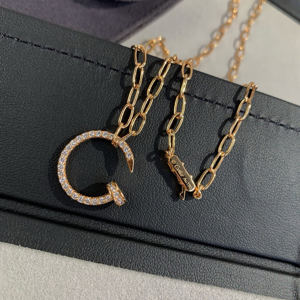 [Limara] JUSTE NECKLACE FULL DIAMONDS