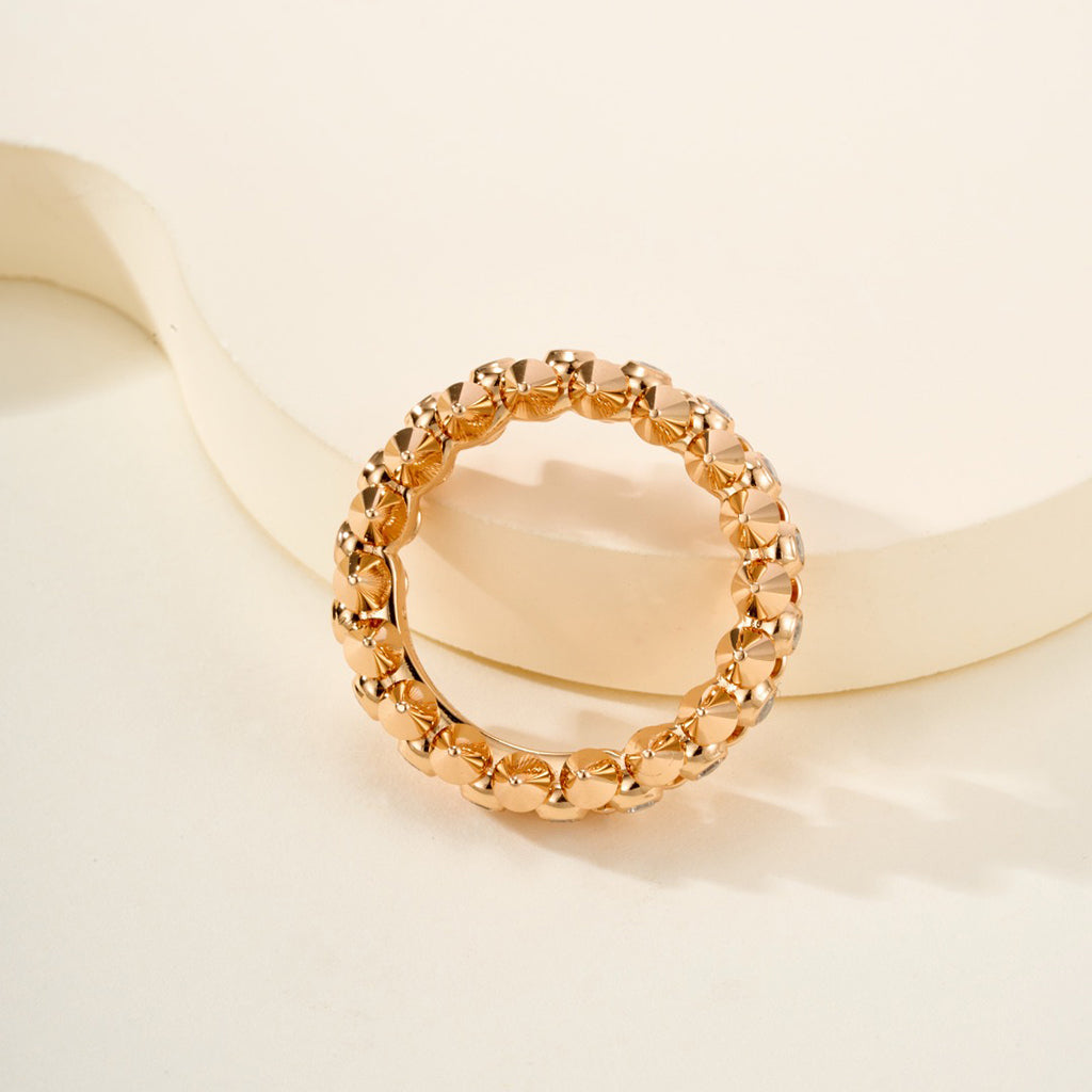 [Limara] CLASH 6.8MM DIAMOND MEDIUM RING