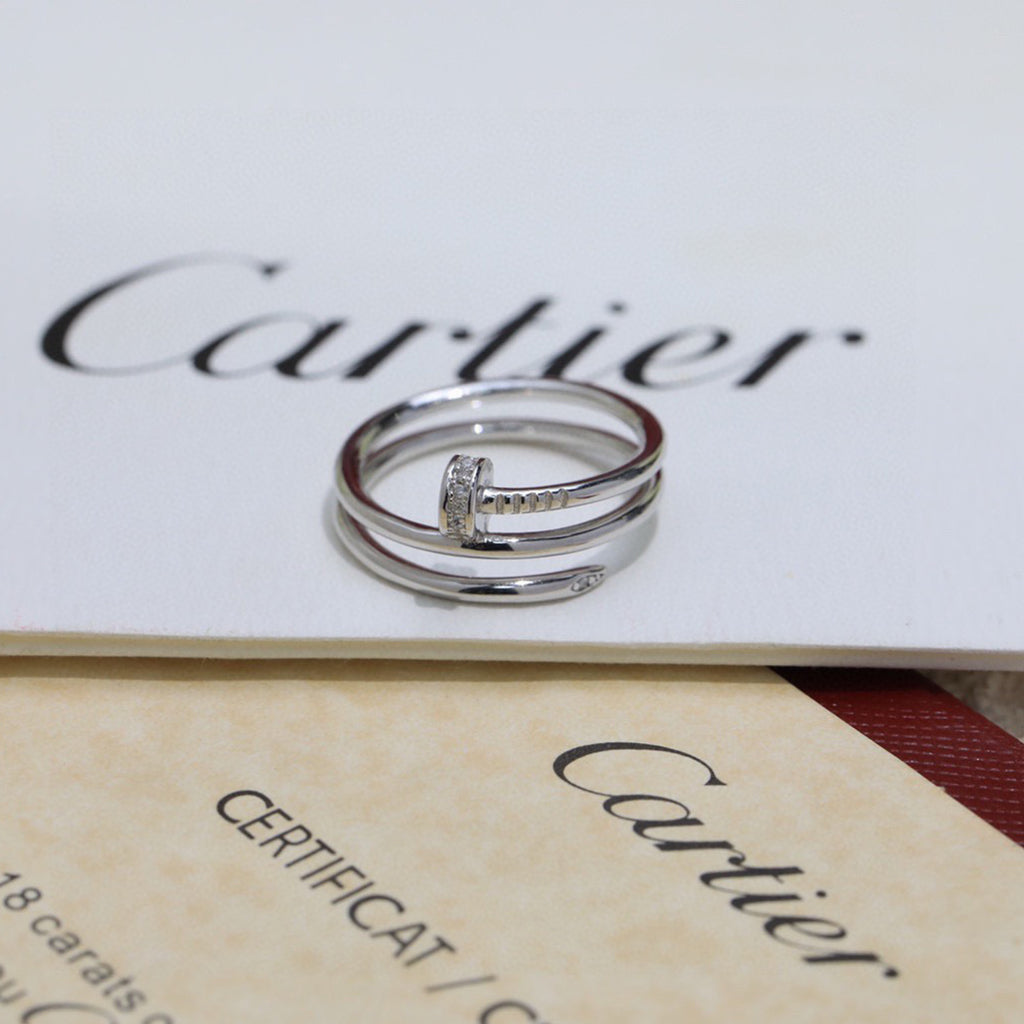 [Limara] JUSTE RING 4.8MM HALF DIAMOND