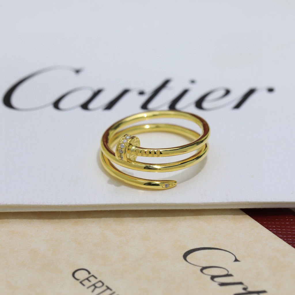 [Limara] JUSTE RING 4.8MM HALF DIAMOND