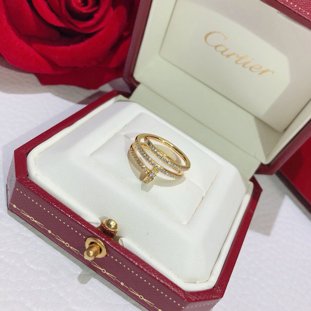 [Limara] JUSTE RING 4.8MM FULL DIAMOND