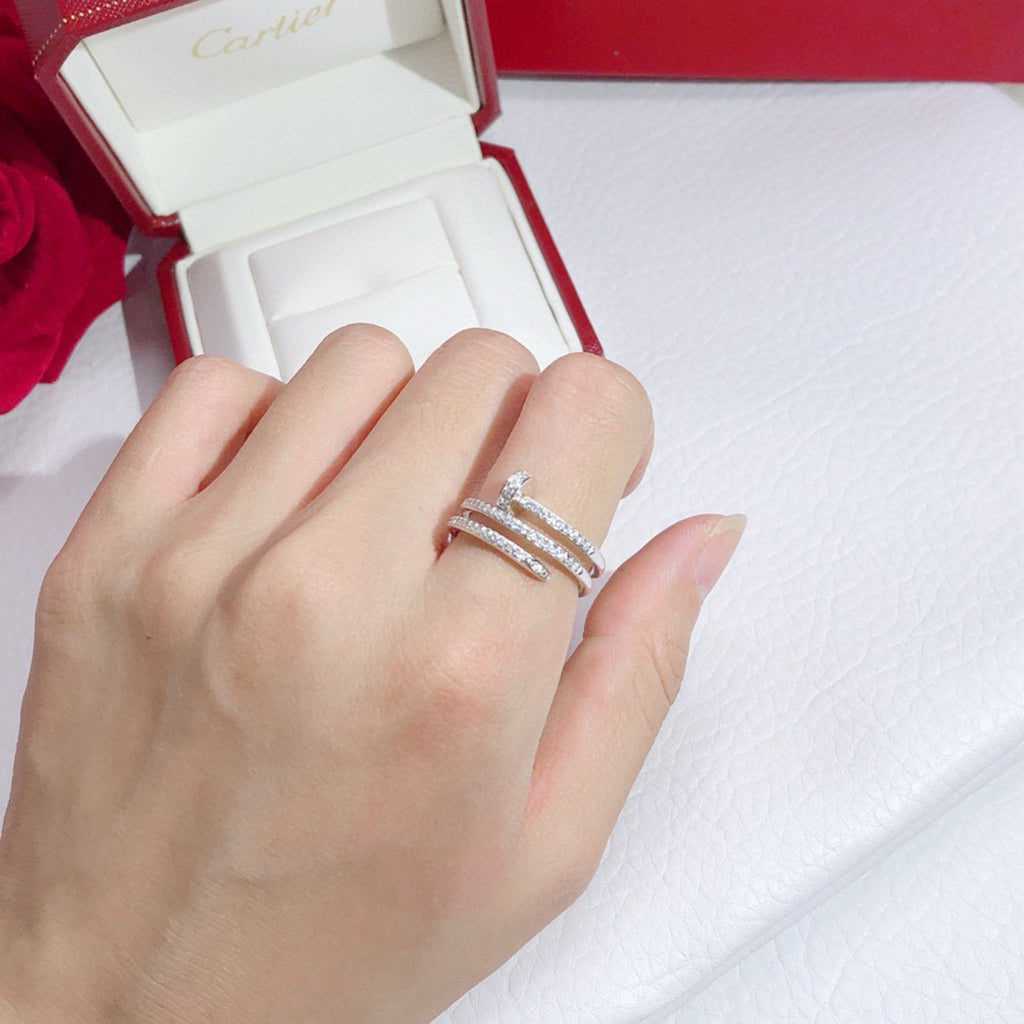 [Limara] JUSTE RING 4.8MM FULL DIAMOND