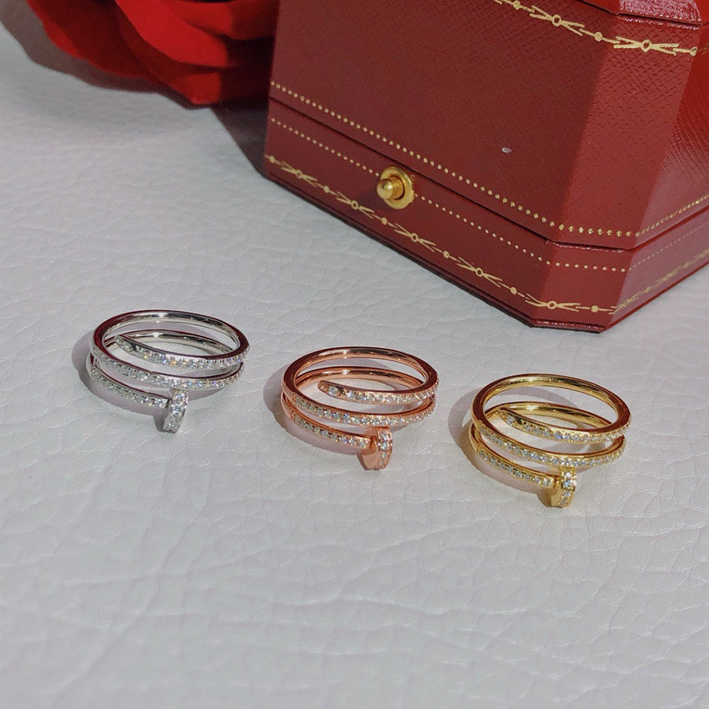 [Limara] JUSTE RING 4.8MM FULL DIAMOND