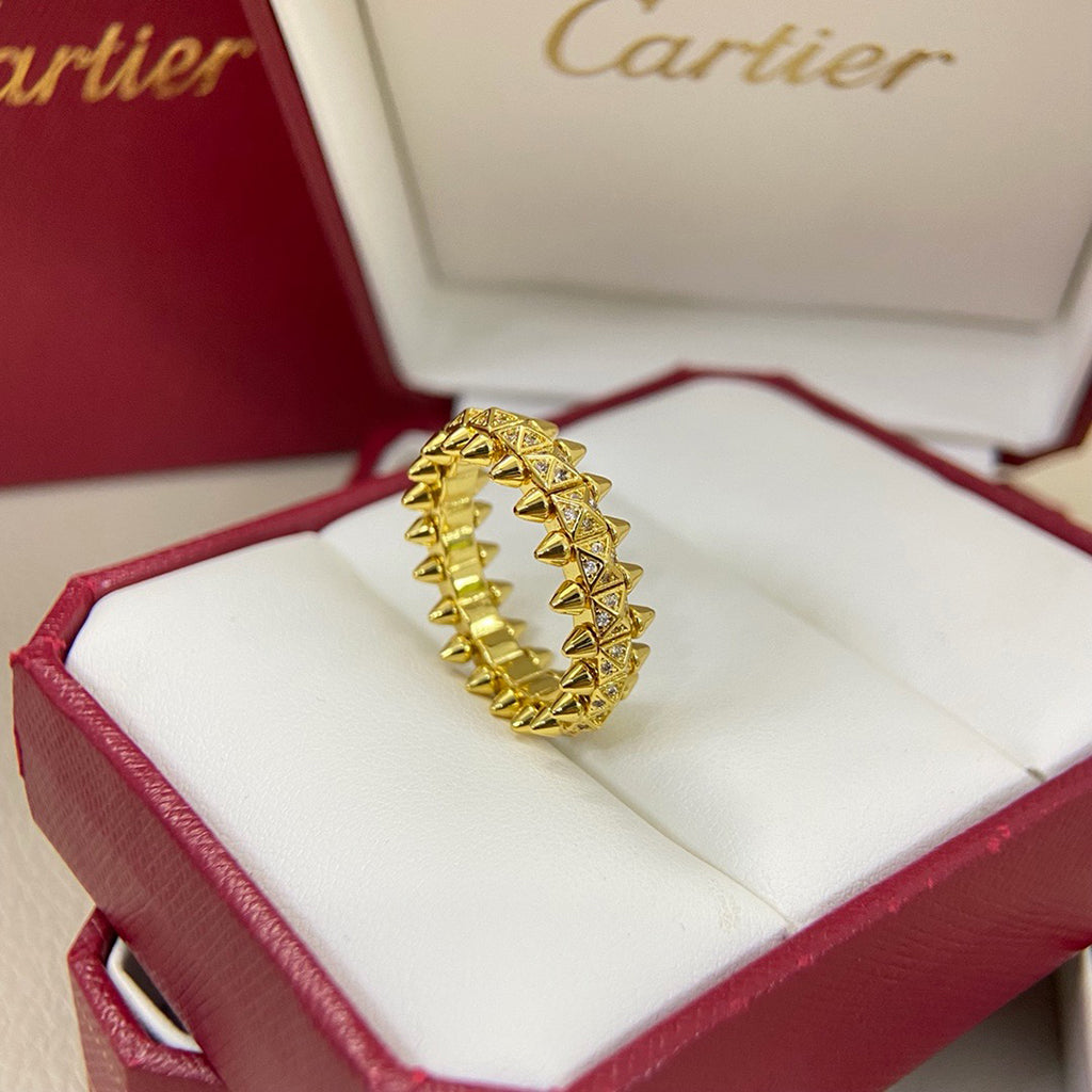 [Limara] CLASH 6.4MM SMALL FULL DIAMOND RING