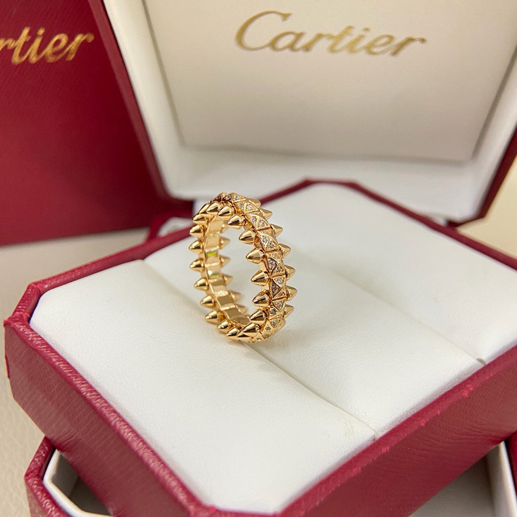 [Limara] CLASH 6.4MM SMALL FULL DIAMOND RING