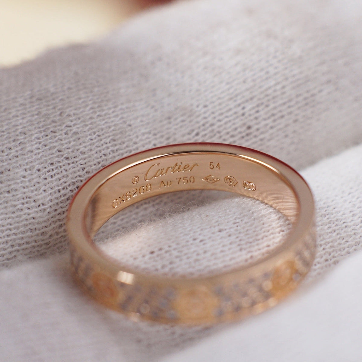 [Limara] LOVE RING 4.0MM DIAMOND PAVED