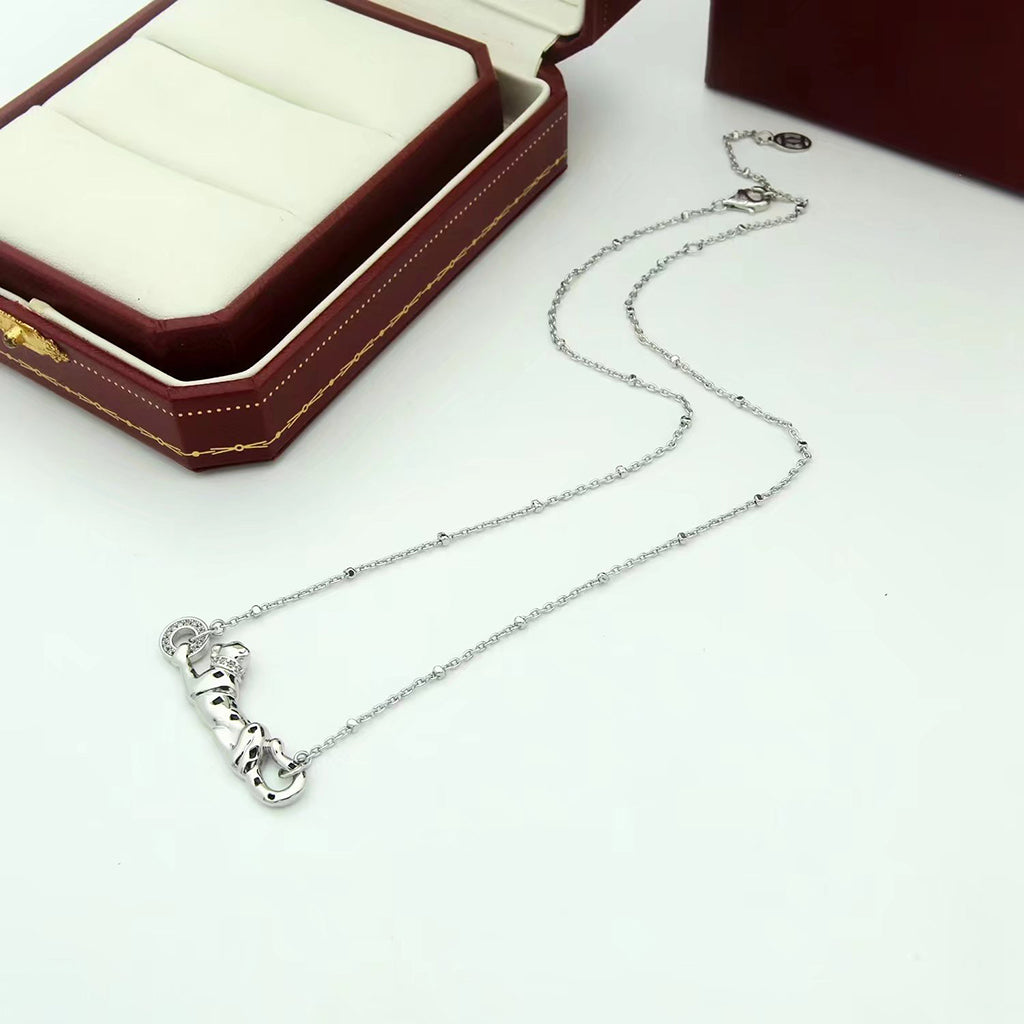 [Limara] PANTHERE FULL DIAMOND NECKLACE
