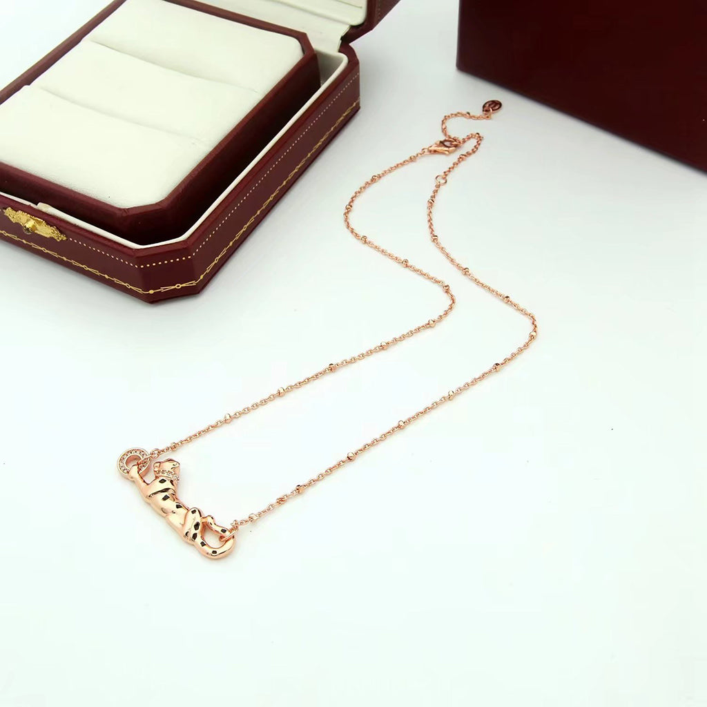 [Limara] PANTHERE FULL DIAMOND NECKLACE