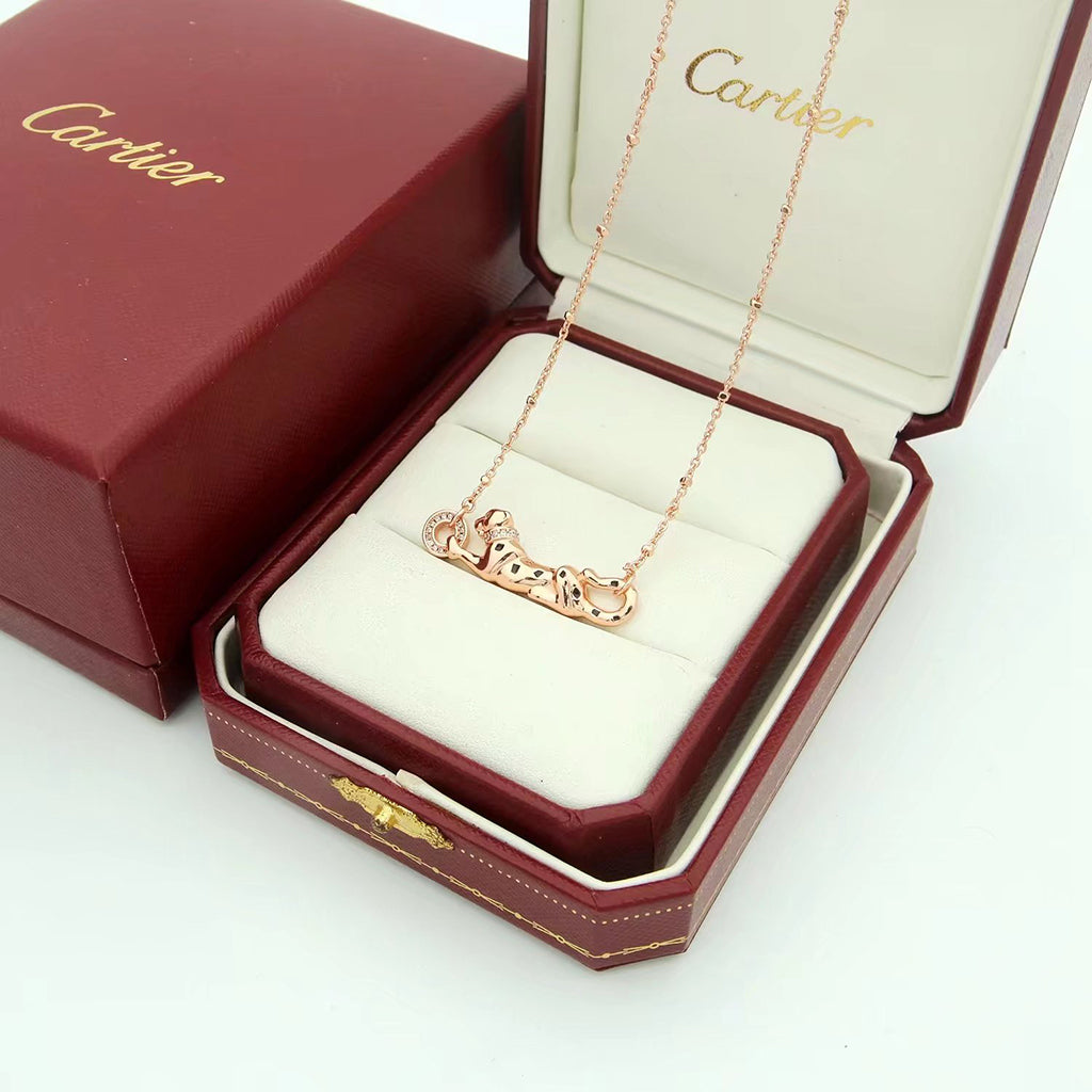 [Limara] PANTHERE FULL DIAMOND NECKLACE