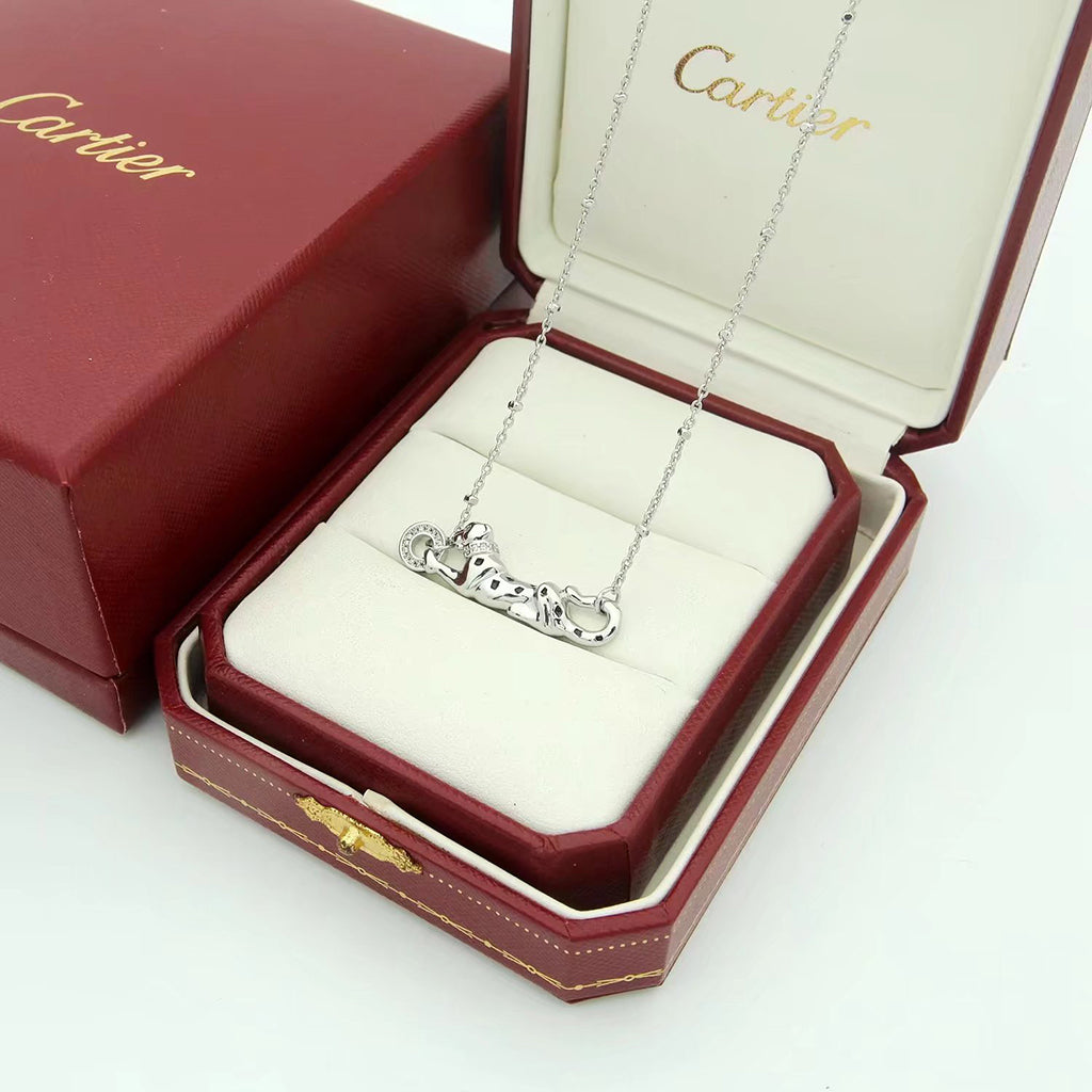 [Limara] PANTHERE FULL DIAMOND NECKLACE
