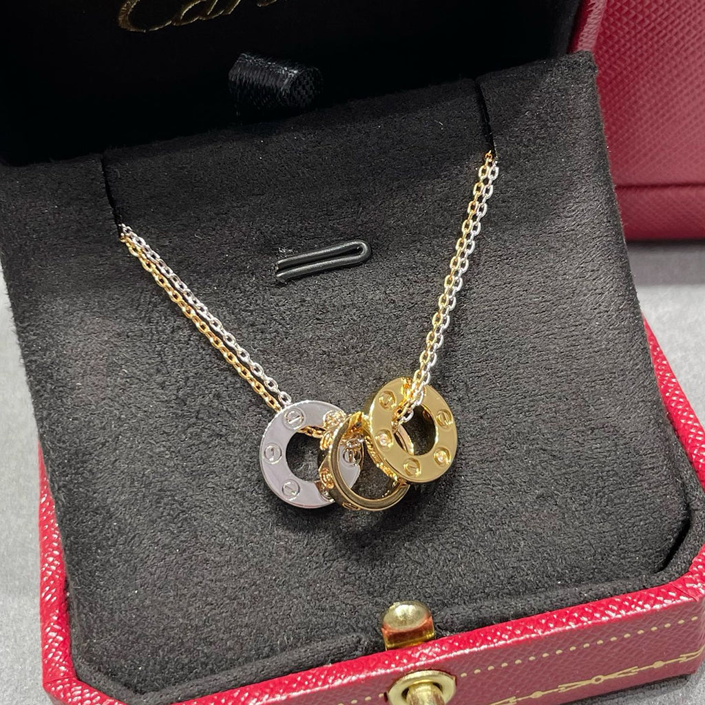[Limara] LOVE 6 DIAMOND PENDANT NECKLACE