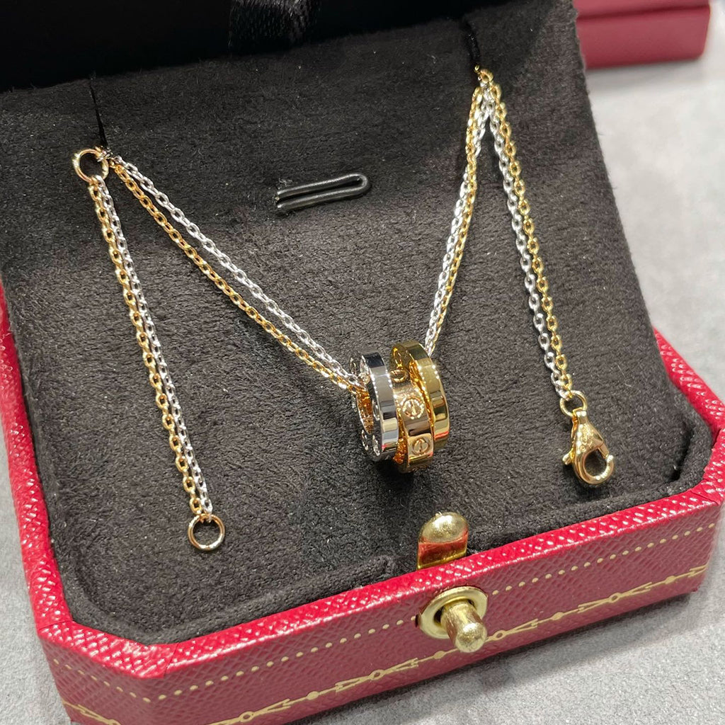 [Limara] LOVE 6 DIAMOND PENDANT NECKLACE