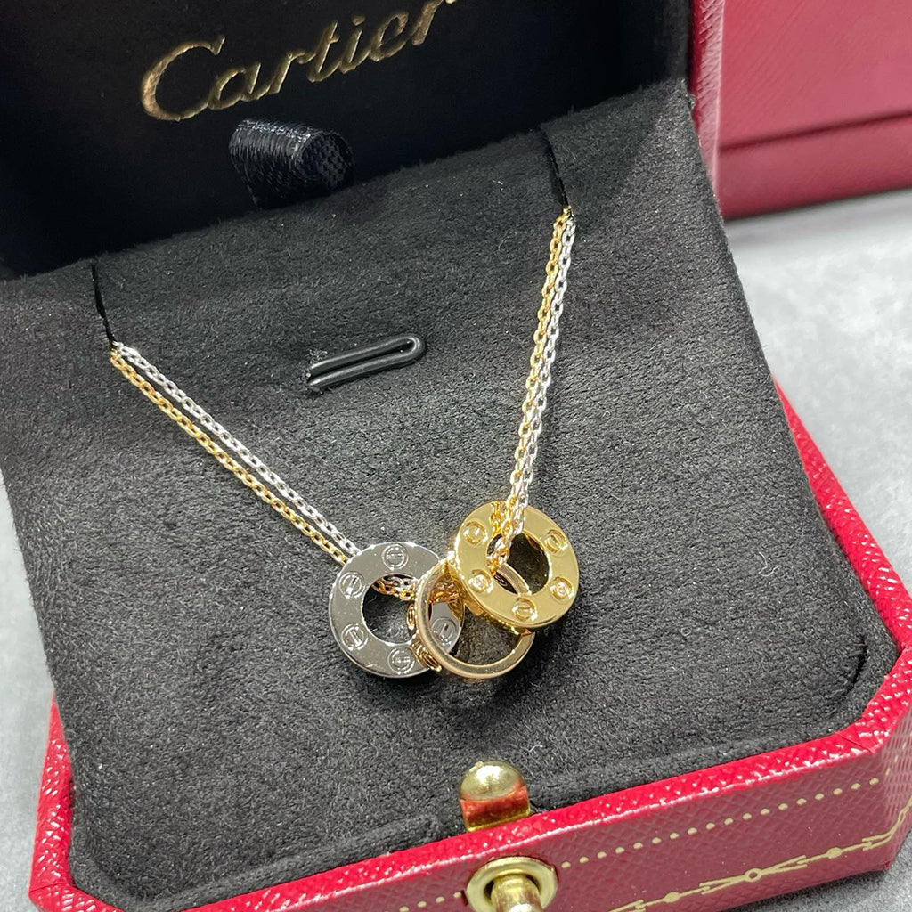 [Limara] LOVE 6 DIAMOND PENDANT NECKLACE