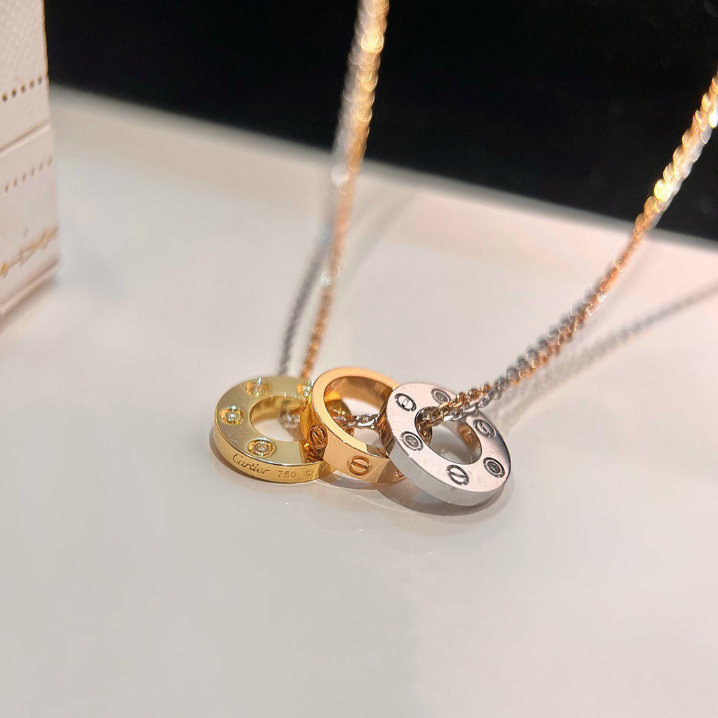 [Limara] LOVE 6 DIAMOND PENDANT NECKLACE