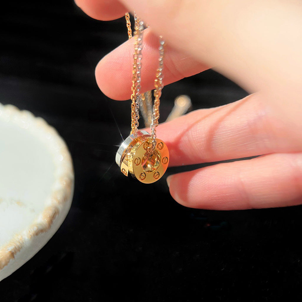 [Limara] LOVE 6 DIAMOND PENDANT NECKLACE