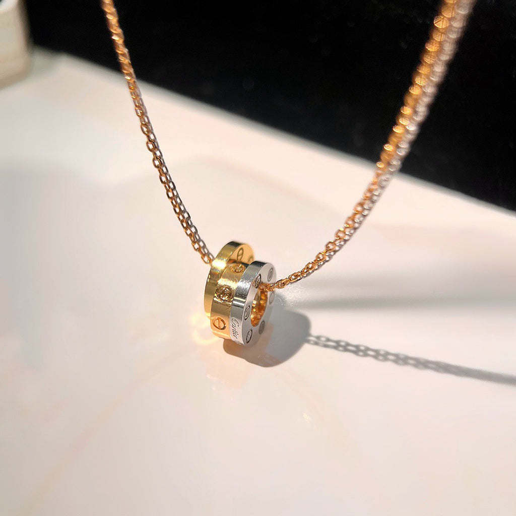 [Limara] LOVE 6 DIAMOND PENDANT NECKLACE