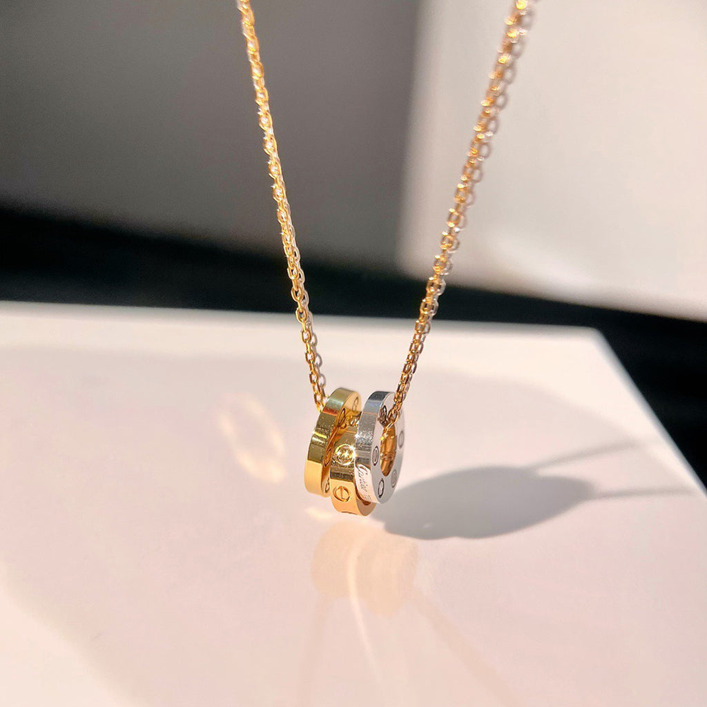 [Limara] LOVE 6 DIAMOND PENDANT NECKLACE