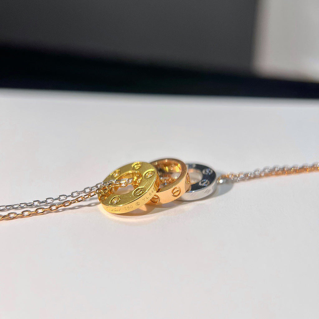 [Limara] LOVE 6 DIAMOND PENDANT NECKLACE