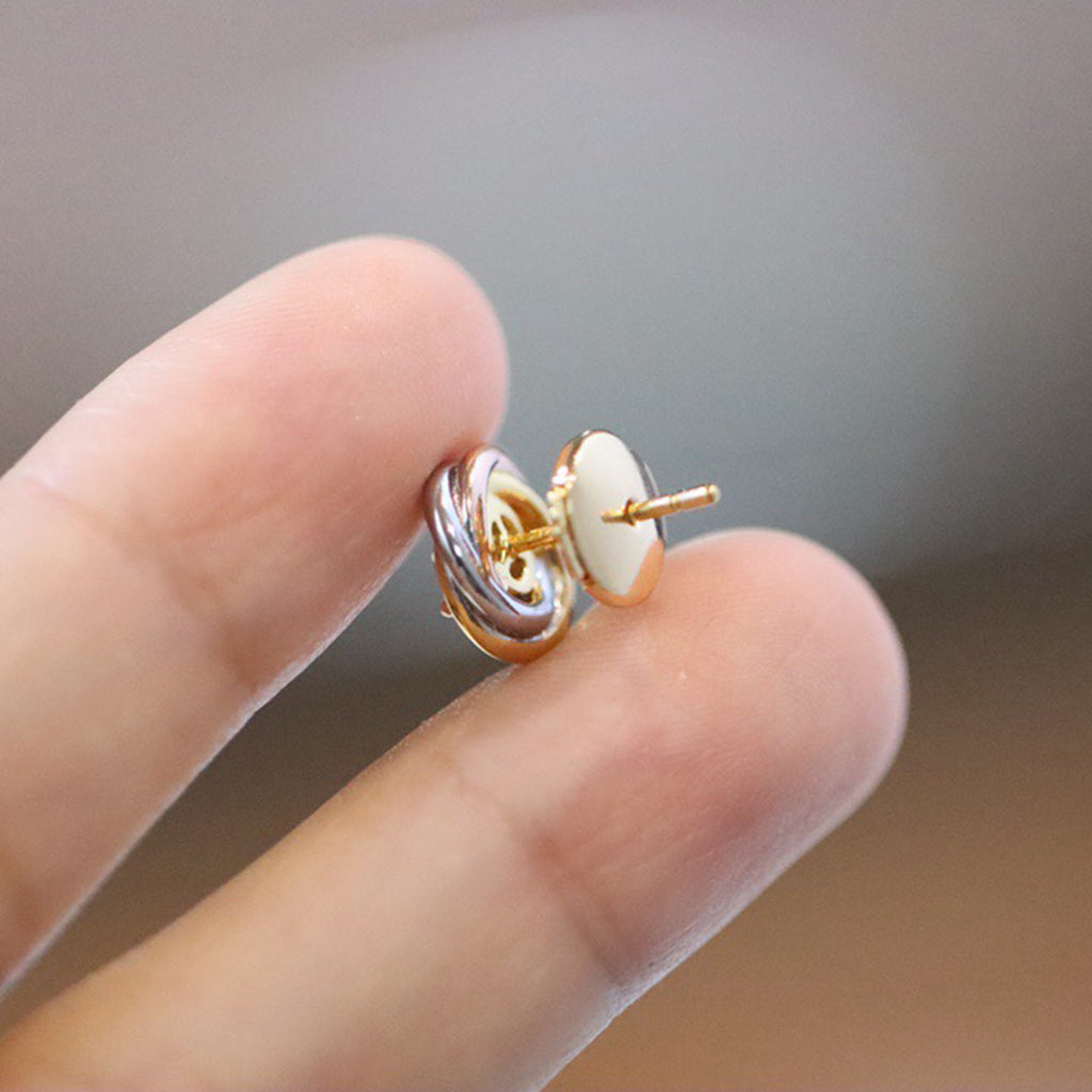 [Limara] TRINITY STUD DIAMOND EARRINGS
