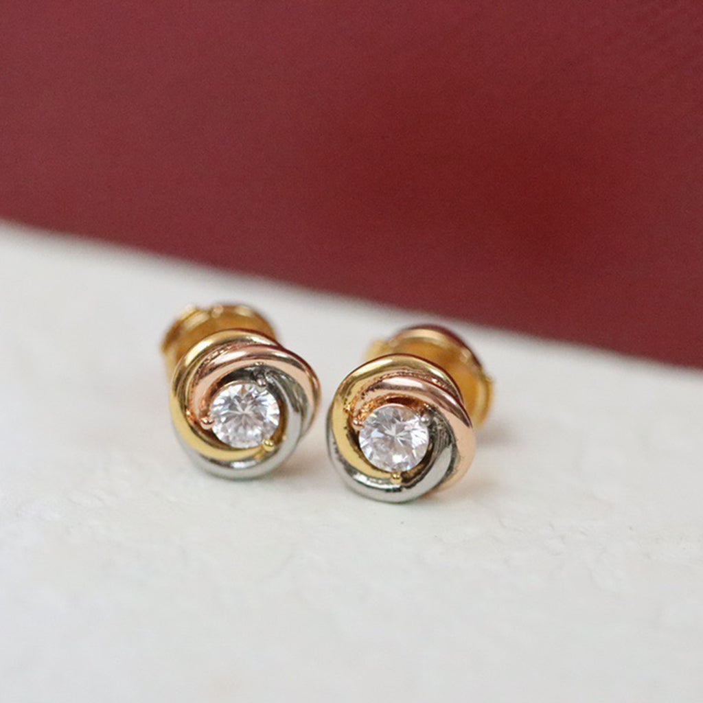 [Limara] TRINITY STUD DIAMOND EARRINGS