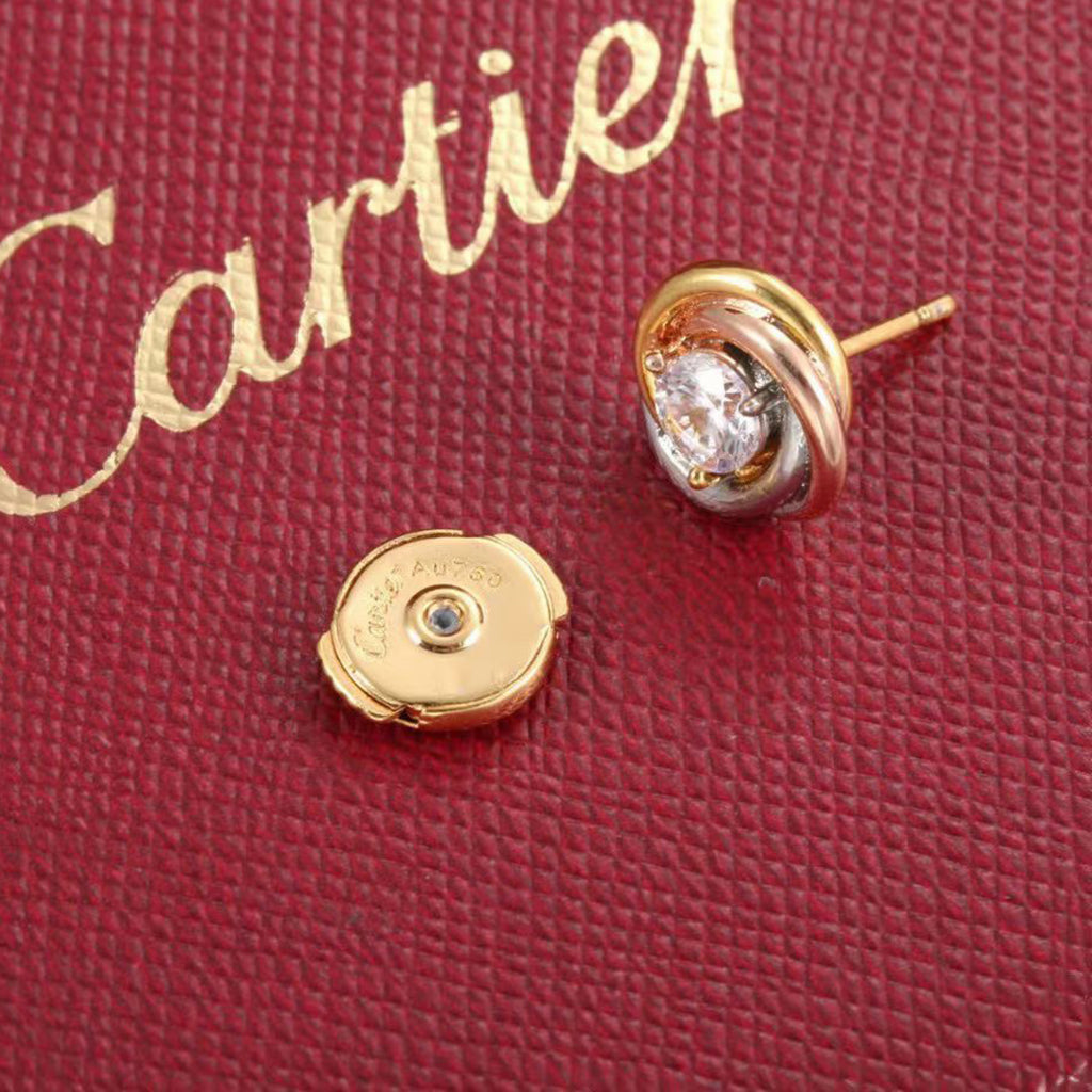 [Limara] TRINITY STUD DIAMOND EARRINGS