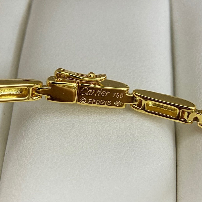 [Limara] PANTHERE HALF DIAMOND ON CHAIN BRACELET