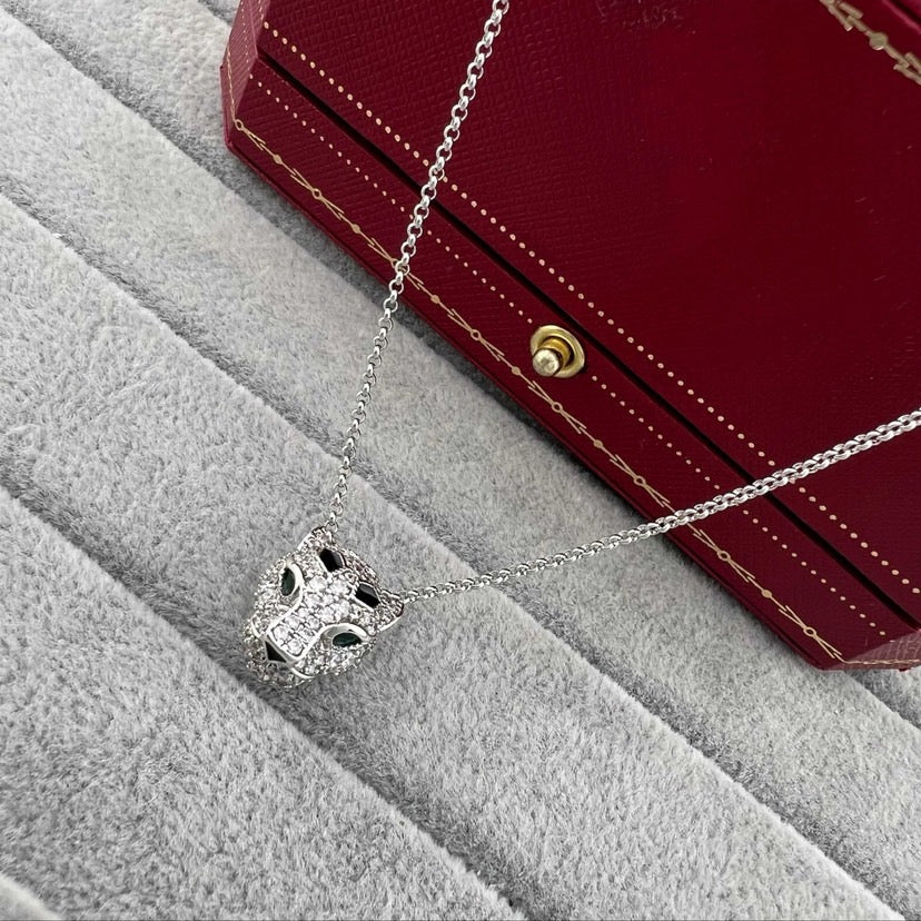 [Limara] PANTHERE FULL DIAMOND NECKLACE
