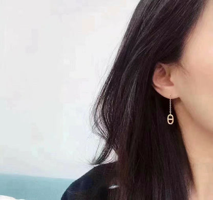 [Limara]CHAINE TASSEL EARRINGS