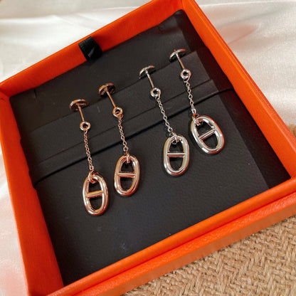 [Limara]CHAINE TASSEL EARRINGS
