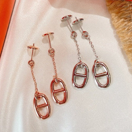 [Limara]CHAINE TASSEL EARRINGS