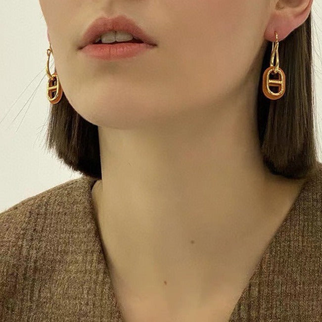 [Limara]HM O'MAILLON GOLD EARRINGS