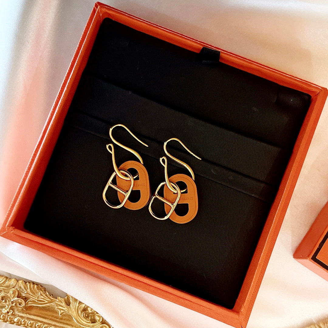 [Limara]HM O'MAILLON GOLD EARRINGS