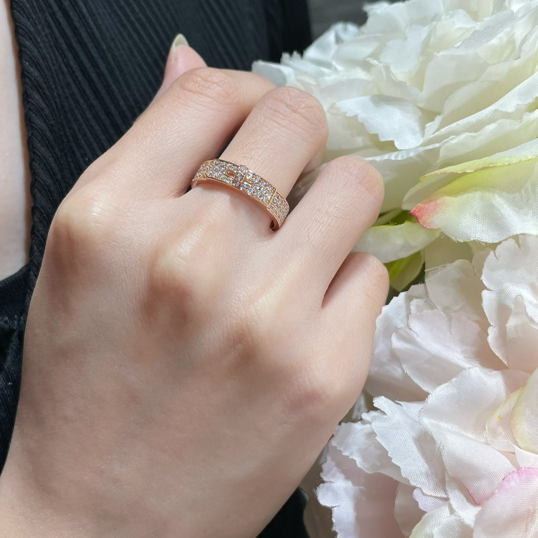[Limara]KELLY ROSE GOLD DIAMOND RING