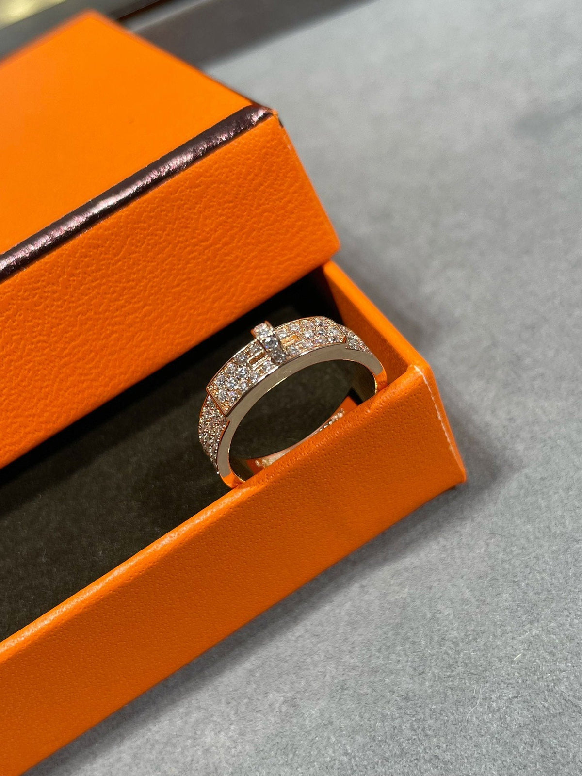 [Limara]KELLY ROSE GOLD DIAMOND RING