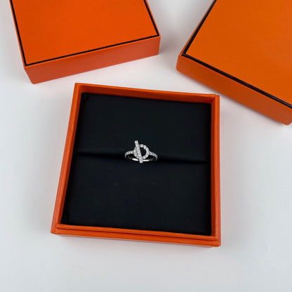 [Limara]ECHAPPEE RING SILVER DIAMOND