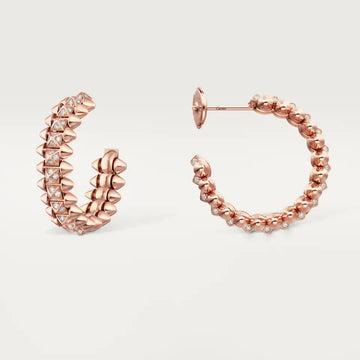 [Limara] CLASH 6.4MM FULL DIAMOND SMALL EARRINGS