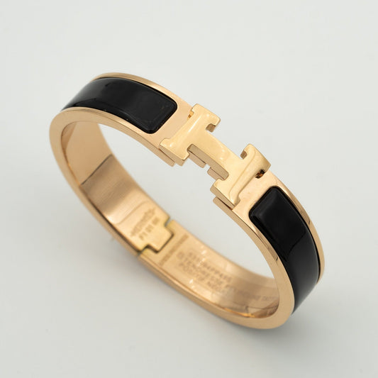 [Limara]H BLACK BRACELET